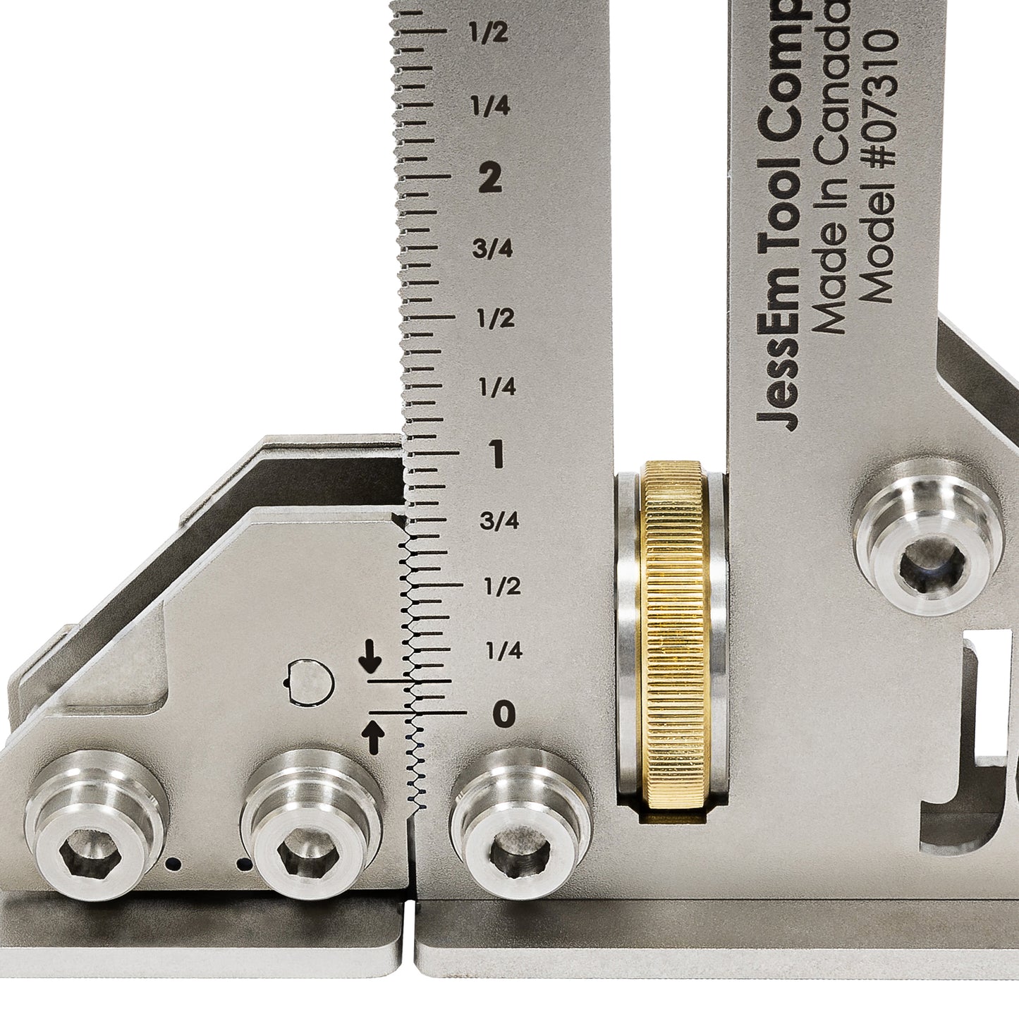 Stainless Steel Tool Setting Gauge - Imperial or Metric