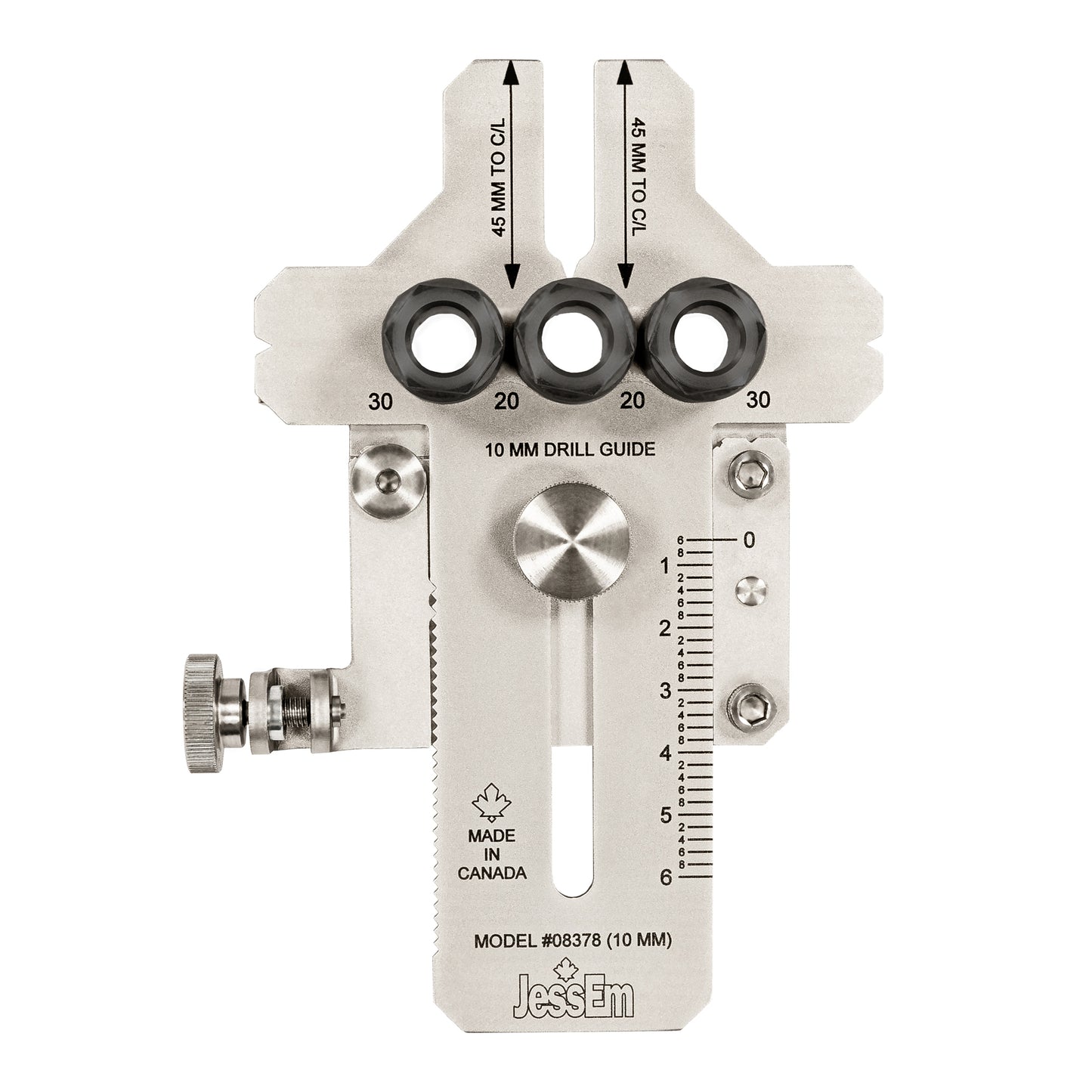 METRIC - Stainless Steel Dowelling Jig