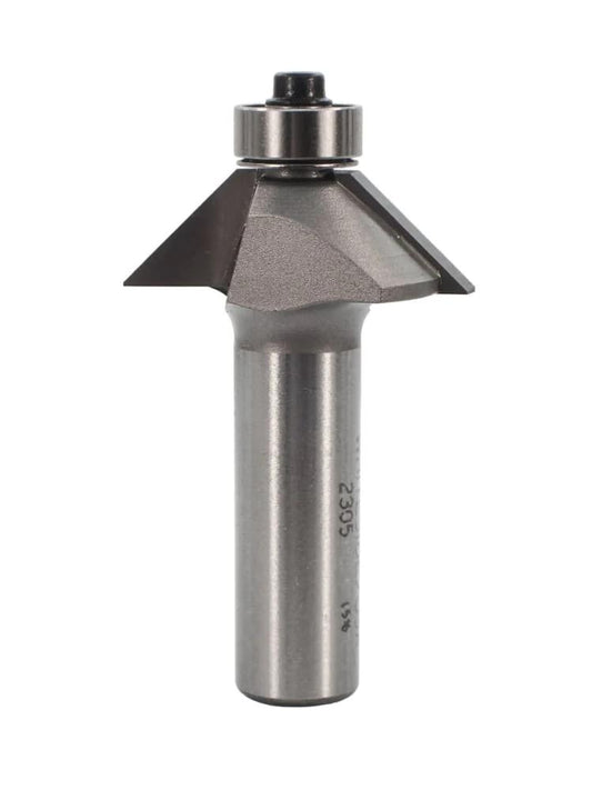 1/2" x 45° x 5/8" Chamfer Bit